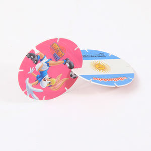 Hot New Cadeaux Promotionnels Personnalisable En Plastique Puzzle Tazo Carte Pogs Éducatif DIY Dessin Animé <span class=keywords><strong>Jouet</strong></span> pour Enfants Âgés De 2 À 4 Ans - Product Image 2