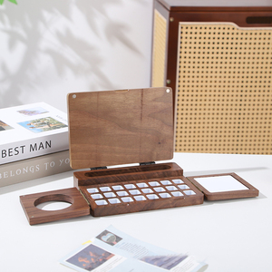 Палитра для художников 2026: 12 отсеков, однотонная, для акрила, масла, акварели, деревянная - Product Image 6