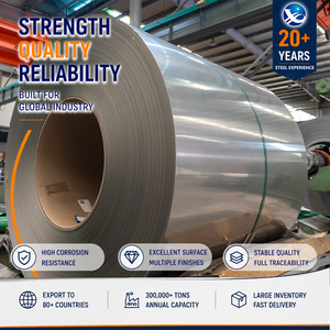 ISO Certified 316L 904L Pickled 0.3mm x 1000mm Tension <b>Leveled</b> Stainless Steel Coil of Industrial Equipment - Product Image 1