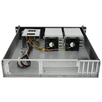 Châssis de serveur industriel 19 pouces en stock chez le fabricant de Shenzhen, boîtier de serveur 2U à 6 baies avec remplacement à chaud, châssis de stockage