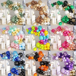 YACHEN 146 buah Pastel Macaron Pink biru kuning balon lateks Garland lengkungan Kit untuk jenis kelamin mengungkapkan dekorasi pesta Baby Shower - Product Image 6