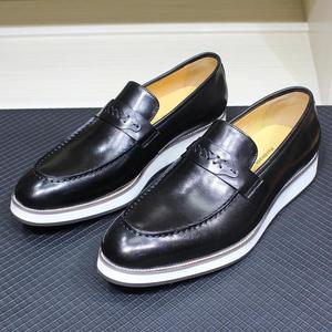 Nouvelles Chaussures Habillées et Richelieu en Cuir pour Hommes, Grande Taille, Tendance, Souples et Confortables, Rehaussantes, Collection 2026 - Product Image 5