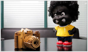 Unisex 3D Puzzle in <span class=keywords><strong>legno</strong></span> assemblato a mano gioco modello di fotocamera per <span class=keywords><strong>bambini</strong></span> giocattoli educativi e pratici per età da 5 a 7 anni - Product Image 2