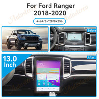 Estéreo Multimedia para Ford Ranger 2018-2020 8 Core navegación GPS HD reproductor de pantalla táctil Android Auto inalámbrico CarPlay Unidad Principal