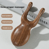 Meridian Boutique Santé Peigne Nez Grattoir Masseur Des Yeux En Bois et Outil De Massage Du Cuir Chevelu pour Un Usage Domestique