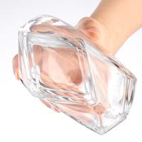 Nouvelle bouteille de whisky transparente de 750ml du fabricant, bouteille en verre XO, bouteille vide en verre de spiritueux blanc scellée au brandy