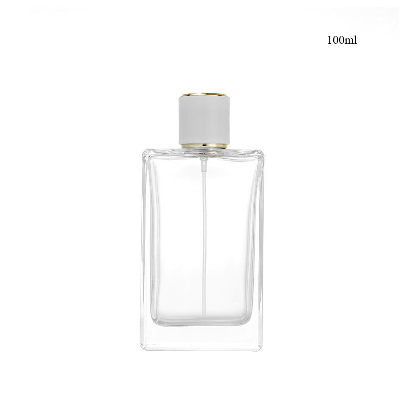 100ml Clear + Pump + White Lid