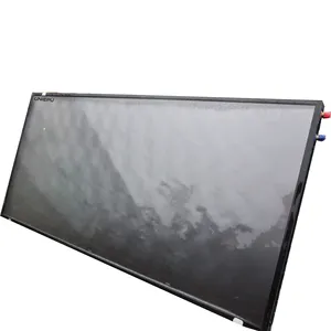 Colector de Agua Caliente <span class=keywords><strong>Solar</strong></span> de Panel Plano Independiente, Recubierto de Cromo Negro, Colector de Titanio, Tubo de Cobre Duradero 66-72 - Product Image 1