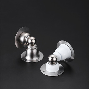 Tope de Puerta Magnético de Acero Inoxidable, Montado en la Pared, con Forma de Campana, Anticolisión, Diseño Moderno y Simple - Product Image 4