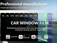 Película para Ventanas 3M Tint CS50 Negro Claro VLT 50% Rechazo de Calor, Película de Vidrio de Nanocarbono 1.52*30M, Adhesivo Autoadhesivo