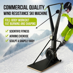Macchina da Sci Commerciale VITAL con Resistenza al Vento, Pieghevole, Resistenza Regolabile, Nera, Attrezzatura Fitness per Casa e Palestra 6200/H1 - Product Image 1