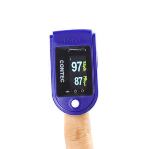 Oxymètre de pouls du bout des doigts approuvé CE CMS50D pulsosimetro punta delle dita - Product Image 1