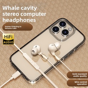 Audífonos para Videojuegos, de Alta Calidad, con Cable, Intraaurales, con Cancelación de Ruido, Cable de 1.2m, Interfaces de 3.5mm/Tipo-C, Aptos para - Product Image 1
