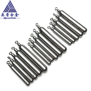 Profissional Tungsten Alloy Skinny Drop Shot Rodada <span class=keywords><strong>Sinkers</strong></span> Eye para Bass Fishing Resistente à corrosão Sinker Pesca - Product Image 2