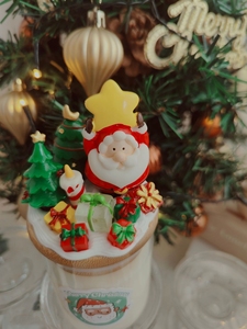 Fragancia aromaterapia velas de cera de soja vela perfumada decoración de Navidad regalo de Año Nuevo Navidad Pilar personalizado 350g Funday - Product Image 2