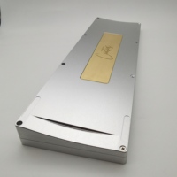 Boîtier de clavier mécanique CNC personnalisé en aluminium 6061 6063, finition anodisée et PVD, produits en promotion