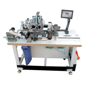 Somax SM 06 de alta calidad, máquina de coser de fijación de dobladillo inferior de cosido automático, máquina de coser industrial para confección de prendas con capucha