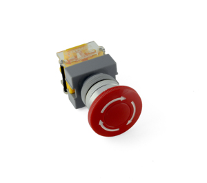 LAS0-C1Y-11TS緊急プッシュボタン (緊急停止ボタン、ボタンスイッチ) - Product Image 1