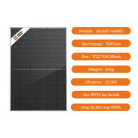 Kit solaire domestique 16 kW 30 kWh, 40 panneaux solaires de 450 W, 2 onduleurs de 8 kW, 3 batteries pour l'installation sur le toit de la maison