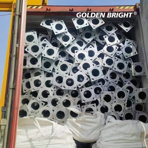 Poste de Luz de Rua Octogonal GB-OEM Golden Bright 6m 8m 10m 12m em Aço Galvanizado a Quente - Product Image 4
