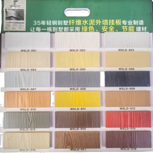 Panneau de grain de bois Fiber ondulée Feuilles de <span class=keywords><strong>ciment</strong></span> Feuilles de toiture de tuile de toit - Product Image 5