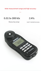 Z-10 thông minh ánh sáng Meter cầm tay Illuminance Tester chiếu sáng thiết bị kiểm tra - Product Image 2
