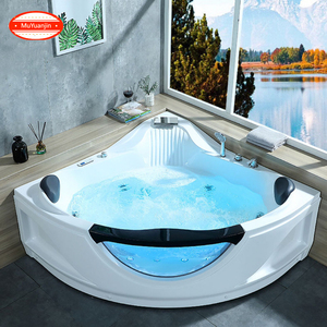 Baignoire à remous en acrylique au design moderne pour les petites familles Fonction de <span class=keywords><strong>massage</strong></span> en pierre pour la maison et l'hôtel Certifié Cupc - Product Image 5