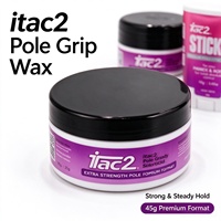 Poignée de fitness ITac2 anti-transpiration personnalisable pour la pole dance - Meilleure aide à la préhension pour la pole dance, les soies aériennes et le cerceau aérien