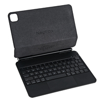Neptux Nouvelle coque clavier magique séparée pour iPad 11 pouces A16 10e génération avec BT 5.3, pavé tactile USB-C et rétroéclairage LED