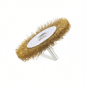 แปรงลวดเหล็ก 60x6 มม. ขนแปรงเหล็กขนาด 6 มม. สำหรับขัดโลหะ - Product Image 2