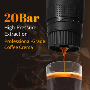 Новинка: Кофемашина-капсульная кофеварка 3-в-1 для путешествий, портативная, с чашкой, перезаряжаемая, компактная - Product Image 4