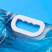Pochettes à bec verseur portables personnalisées grande capacité 1L 4L 5L, sacs d'eau jetables anti-fuite avec impression de logo sur mesure