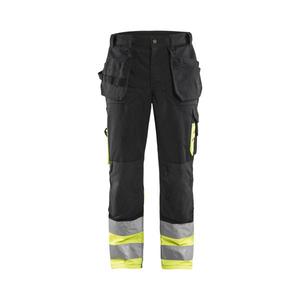 BLAKLADER - 152918609933C46 Pantalones Hi-Vis Negro/Amarillo-EAN 7330509339374 ROPA DE TRABAJO DE 2017 - Product Image 1