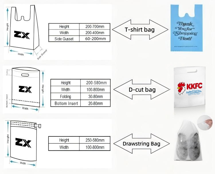 ZXL-A700 Bag Making Machine - Efficient T-Shirt Bag Production