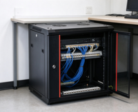 Équipement de télécommunication Starlink, armoire rack de 19 pouces, petite armoire rack 9U, armoire serveur murale
