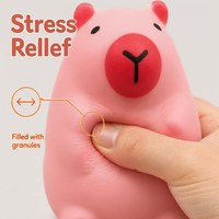 Balle anti-stress Mochi en silicone à assembler soi-même, jouet créatif à presser, jouet sensoriel souple et moelleux pour la décompression