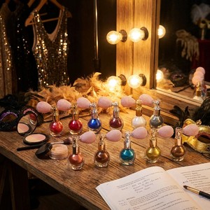 Private Label Schimmernder Körper-Highlighter-Puder-Spray Langanhaltender Aufhellender Glitzerpuder mit Pumpdesign-Zerstäuber - Product Image 2