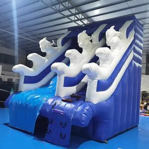 Tobogán Acuático Comercial <span class=keywords><strong>para</strong></span> Jardín a Precio <span class=keywords><strong>de</strong></span> Fábrica, <span class=keywords><strong>Piscina</strong></span> <span class=keywords><strong>para</strong></span> Niños y Adultos, Juegos Divertidos al Aire Libre, Tobogán Seco, Castillo Inflable - Product Image 5