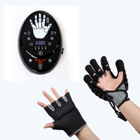 Ensemble d'entraînement à la rééducation des mains Robot intelligent électrique Gants de rééducation Entraîneur à cinq doigts Masseur de récupération des mains