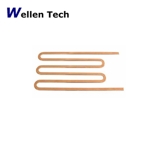定制各种尺寸的扁平或圆形铜热管，用于半导体产品中的冷却散热器 - Product Image 3
