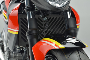 สำหรับซูซูกิ กลาเดียส 650 SFV650 SFV 650 กลาเดียส เอบีเอส ราดิเอเตอร์ การ์ด 2009 - 2016 ตะแกรงหม้อน้ำ ฝาครอบป้องกัน - Product Image 6