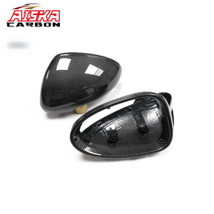 Aiska ฝาครอบกระจกคาร์บอนไฟเบอร์ด้านข้าง, อุปกรณ์เสริมสำหรับกระจกหลัง95B Porsche Macan 2014-2023 - Product Image 2