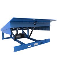 Niveleur de quai hydraulique automatique, rampe de chargement et de déchargement pour entrepôt industriel et logistique