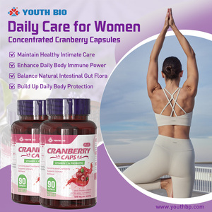 Cápsulas de Arándano de Alta Absorción con Vitamina C, Favorecen la Microcirculación, Equilibrio Sistémico Diario, Suplemento Dietético, 90 Cápsulas - Product Image 2