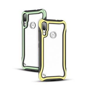 2020 mejor <span class=keywords><strong>venta</strong></span> claro mate TPU caso suave para Moto E6 Plus de la PC dura a la caída de caso móvil para Moto E6 Plus - Product Image 1