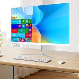 Komputer Desktop game bermerek OEM 24 inci dengan Dual Core I3 I5 I7 I9 layar LCD papan tunggal - Product Image 1