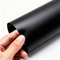 Film de protection de peinture automobile en vinyle noir mat IOS9001 7,5 mil TPH, film de protection de peinture automobile, rouleau de film de protection de peinture automobile