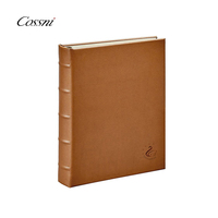 Protège-Bible en Cuir Haut de Gamme COSSNI – Housse de Livre en Cuir Souple Personnalisée avec Certification de Conformité