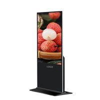 Pantalla Publicitaria Digital a Todo Color de 32, 43 y 55 Pulgadas con Soporte de Pie, Cartel Digital para Publicidad en Video