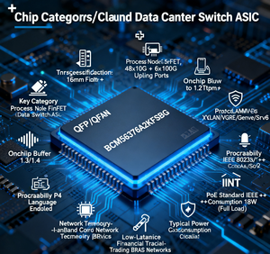 Elektronik Bileşenler BCM56376A2KFSBG IC Ürünü Orijinal Hakiki Ürün Jingmaowei'den - Product Image 6
